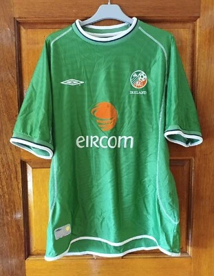 £29.99 • Buy Republic Of Ireland Football Shirt 2002 World Cup Jersey Umbro Adult Large