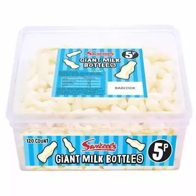 Swizzels Giant Milk Bottles - From Giant Bradley's Sweet Shop • £8.99