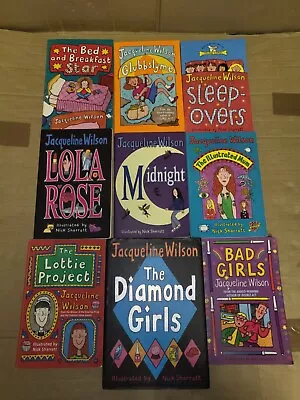 £8.50 • Buy Jacqueline Wilson 9 Children & Teen Fiction Book Bundle: The Diamond Girls &More