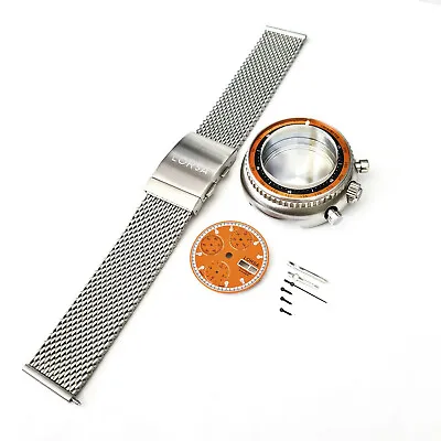 Lorsa Chrono - Watch Housing - Sapphire - Valjoux 7750 DIY Kit Case Construction • $254.58