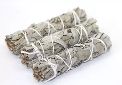 White Sage Smudge Sticks 3 Pack | Vegan | Ethically Sourced Sage | FREE Postage • £9.75