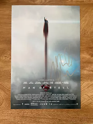 * MICHAEL SHANNON * Signed 12x18 Poster * SUPERMAN * MAN OF STEEL * PROOF * 2 • $170