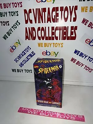 Marvel Legends Spider-Man Symbiote Vs Carnage VHS Packaging 2 Pack Figures New • $71.95