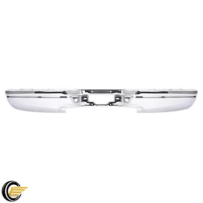 New Chrome Steel Rear Step Bumper Face Bar For Ford F-150 F-250 1997-2003 04 • $165