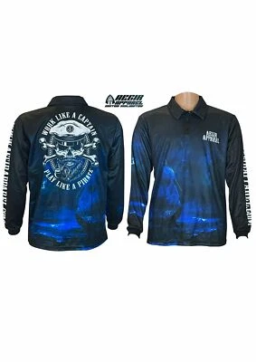 $59.99 • Buy Play Like A Pirate Fishing Shirt