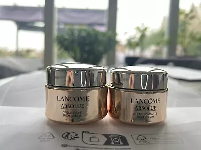 Set Of Lancome Absolue Soft＆rich Cream 15ml Each • £38.99