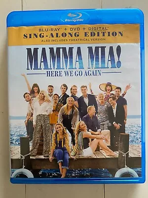 Mamma Mia!: Here We Go Again (Blu-ray/DVD 2018) No Digital Code / No Slipcover • $7.50