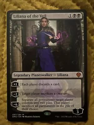 Lilliana Of The Veil Planeswalker Mythic Rare Magic The Gathering NM • $9