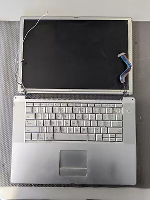 Vintage 17  Apple PowerBook G4  Laptop 17  LCD Screen Model: A1139 FOR PARTS • $75