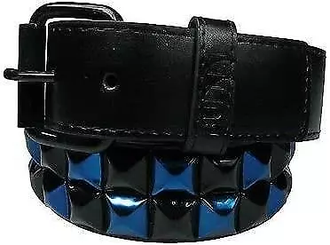 Men's Women's Metallic Checker Pyramid 38mm Belt • £12.99