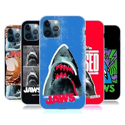 OFFICIAL JAWS GRAPHICS SOFT GEL CASE FOR APPLE IPHONE PHONES • $32.95