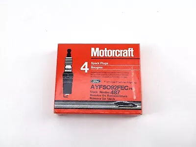 Motocraft Ford Platinum Sparkplugs AYFS092FEC Set Of 4 For 2000s Ford Focus • $12.08