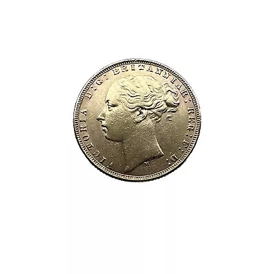 Rare Queen Victoria Australia Gold 1874 Sovereign • $625