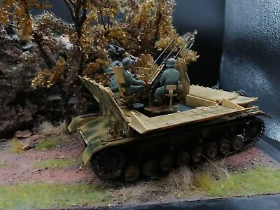 Tamiya 35101 Flakpanzer Mobelwagen 1:35 Built & Painted • $80