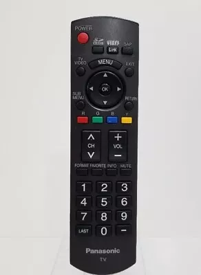 Panasonic: N2QAYB000221 TV Remote Control - OEM Replacement Vintage Original  • $4.99