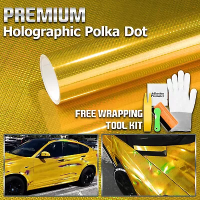 Holographic Prism Laser Flip Rainbow Chrome Vinyl Wrap Sticker Decal Sheet Film • $297.50