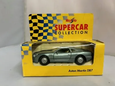 Maisto Supercar Collection Model Car  Aston Martin Db7 Silver  • £10
