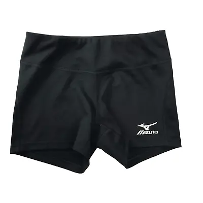 Mizuno Volleyball Spandex Shorts Hot Shorts Black Spandex Size Women's Small • $63.75