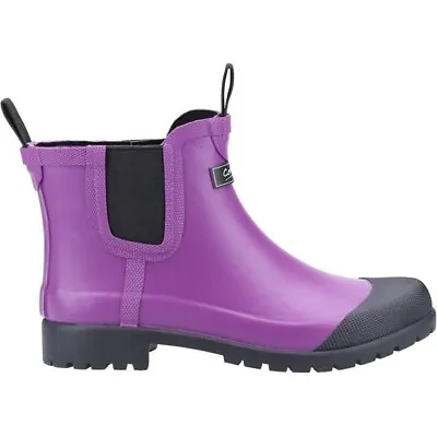 Cotswold Blenheim Wellies Ladies Purple Size UK 8 #REF23 • £24.99