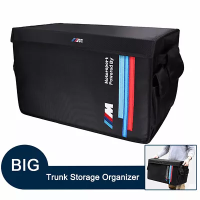 $59.99 • Buy For BMW M Sport Foldable Cargo Trunk Storage Collapsible Organizers Accessories 
