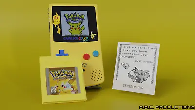 Pokemon Yellow | Completed PokeDex | Unlocked Game | Living Dex | Generation I • $80