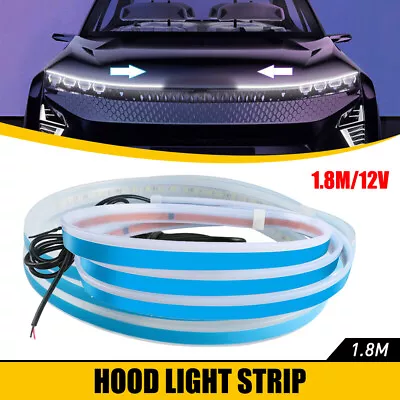 180cm Scan Start Up Dynamic Car LED Hood Light Strip DRL Daytime Running Light • $13.99