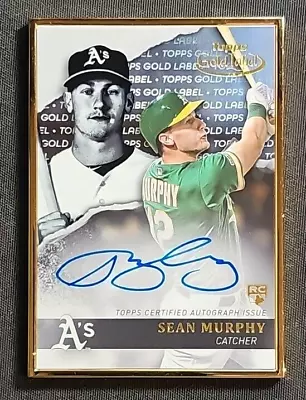 2020 Topps Gold Label Framed #GLA-SM Sean Murphy Rookie Auto RC • $0.99