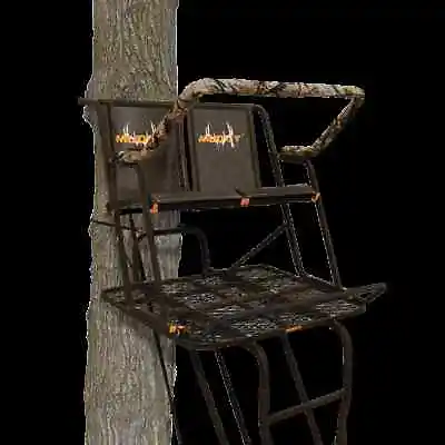 Muddy Partner 17 Foot Outdoor 2 Person Hunting Deer Ladder Tree Stand (Used) • $249.36