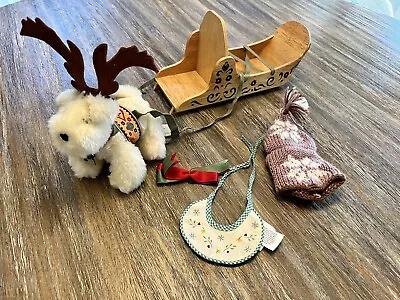 Muffy Vanderbear Lulu Dog And Sled Set • $24.99