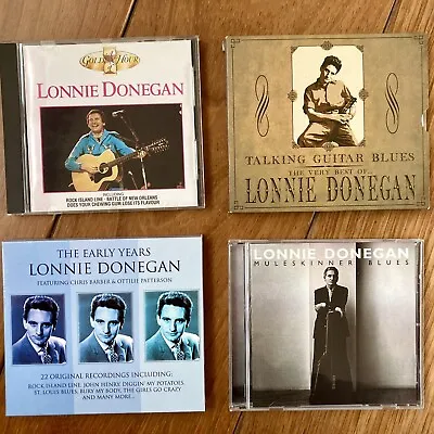 4 Lonnie Donegan Album CDs Including Muleskinner Blues • £0.99