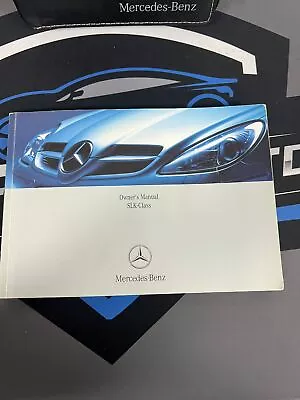 Mercedes Slk Class Owners Pack / Handbook / Manual + Wallet 2004~2008 (2007) • $94.68