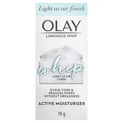 $24.75 • Buy Olay Regenerist Luminous Whips Face Cream Moisturiser 10g