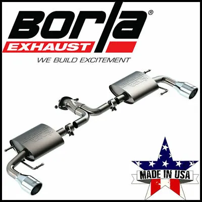 Borla Touring 2  Axle-Back Exhaust System Fits 2017-2024 Mazda CX-5 2.5L • $796.99