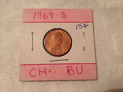 1969-S US Lincoln Penny CH BU • $6.99