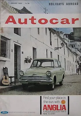 £7.99 • Buy Autocar Magazine 11 January 1963 Featuring Vauxhall Cresta Hydra-Matic Road Test