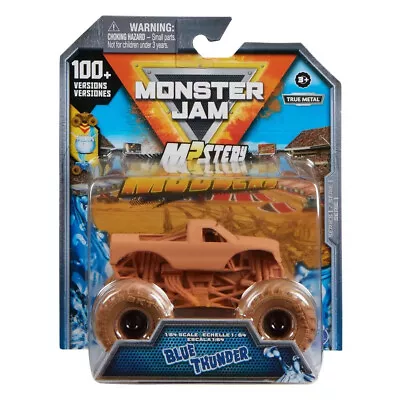 Monster Jam Blue Thunder Mudders Monster Truck 1:64 Scale 6065345 • £8.75