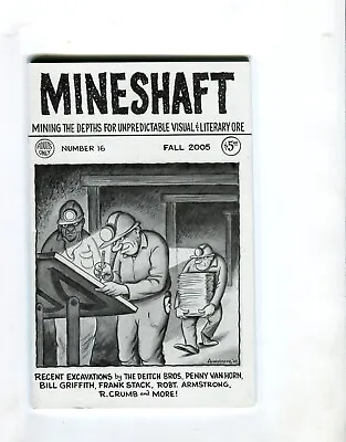 MINESHAFT MAGAZINE #16  NM  R. Crumb Robert Armstrong And Others • $20