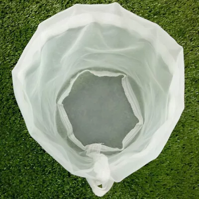 Reusable Nylon Beer Filter Bag For Brewing Malt Wort Mash Strainer Homebrew Tool • £6.62