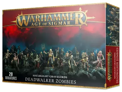 Deadwalker Zombies Soulblight Gravelords Warhammer Age Of Sigmar WBGames • $51