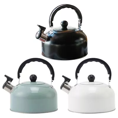 $15.71 • Buy Cooking Whistling Kettle Stove Gas Water Kettle Teakettle Teapot For Trips