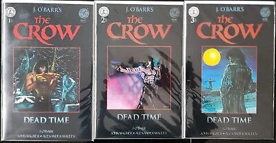 The Crow Dead Time 1-3 Complete 1996 Kitchen Sink Comix J. O'Barr's • $29.99