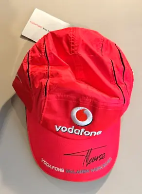 Fernando Alonso Signed McLaren Mercedes F1 Cap With COA • $86.97