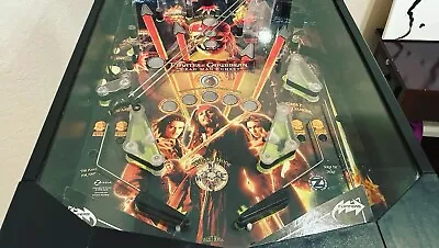 Pinball Machine (Made By Zizzle) - Pirates Of Caribbean - Collectors Item • $1300