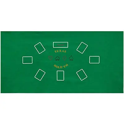 $16.03 • Buy 36  X 72  Green Texas Holdem Poker Casino Gaming Table Top Felt Layout Mat