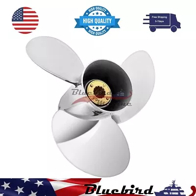 10.25x15 Boat Propeller For Mercury Vengeance 40-60hp 13 Spline Tooth RH • $245.99