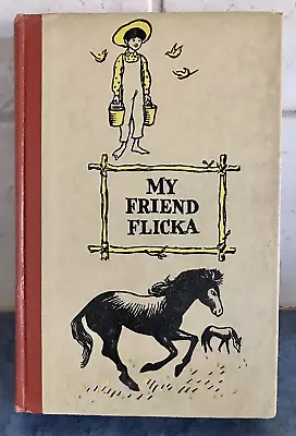  My Friend Flicka  By Mary O’Hara Vintage 1941 Hardcover Junior Deluxe Edition • $9.99