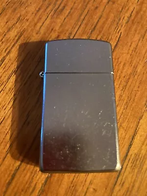 New Zippo Slim 1607  Slim Street Chrome Made In Usa • £12.50