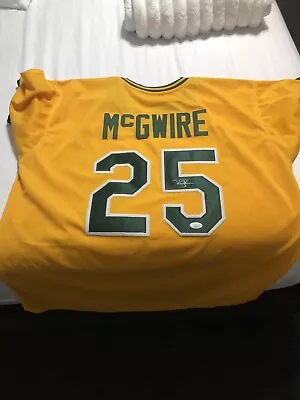 Mark Mcgwire Signed Oakland Athletics Jersey The Real Auto  • $180