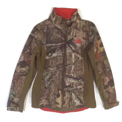 Mossy Oak Infinity Break Up Camo Hunting Jacket Womens Small Zip Up Pockets • $15.99