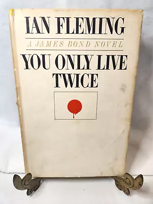 1964 You Only Live Twice By Ian Fleming James Bond 007 HC DJ Vintage Book Club • $20